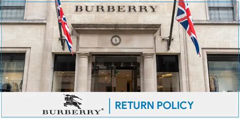 burberry returns online|Burberry warranty policy.